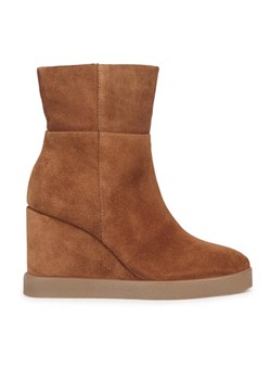 Geox Botki D Elidea Wedge D36VQB 00022 CD500 Brązowy ze sklepu MODIVO w kategorii Botki - zdjęcie 181168147