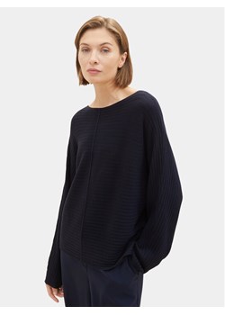 Tom Tailor Sweter 1037737 Granatowy Relaxed Fit ze sklepu MODIVO w kategorii Swetry damskie - zdjęcie 181168228