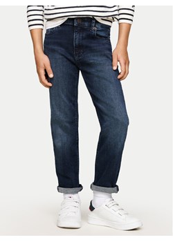 Tommy Hilfiger Jeansy Skater KB0KB09180 Granatowy Regular Fit ze sklepu MODIVO w kategorii Spodnie dziewczęce - zdjęcie 181168286