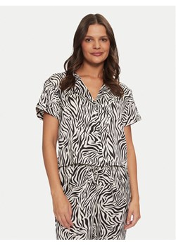 Hunkemöller Koszulka piżamowa Peppers 206526 Czarny Regular Fit ze sklepu MODIVO w kategorii Piżamy damskie - zdjęcie 181168385