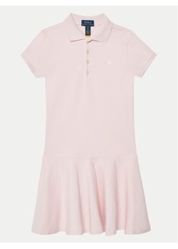 Polo Ralph Lauren Sukienka codzienna 313698754 Różowy Regular Fit ze sklepu MODIVO w kategorii Sukienki dziewczęce - zdjęcie 181168478