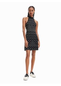 Desigual Sukienka dzianinowa El Havre 23SWVF10 Czarny Regular Fit ze sklepu MODIVO w kategorii Sukienki - zdjęcie 181168485