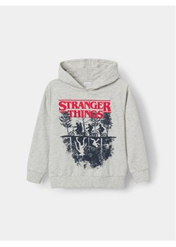 NAME IT Bluza STRANGER THINGS 13227984 Szary Regular Fit ze sklepu MODIVO w kategorii Bluzy chłopięce - zdjęcie 181168538