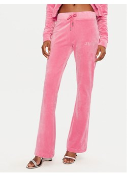 Juicy Couture Spodnie dresowe Regal Lisa JCBBJ224829 Różowy Flare Fit ze sklepu MODIVO w kategorii Spodnie damskie - zdjęcie 181168586