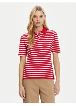 Tommy Hilfiger Polo 1985 WW0WW43224 Czerwony Regular Fit - id: 0000304673870 - marki Tommy Hilfiger - 181168826 Tommy Hilfiger Polo 1985 WW0WW43224 Czerwony Regular Fit ze sklepu MODIVO w kategorii Bluzki damskie - zdjęcie 181168826