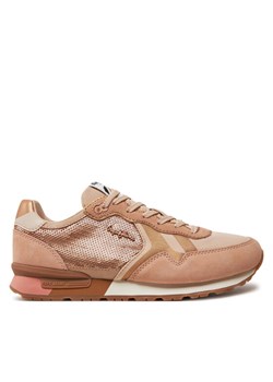 Pepe Jeans Sneakersy PLS40009 Beżowy ze sklepu MODIVO w kategorii Buty sportowe damskie - zdjęcie 181168899