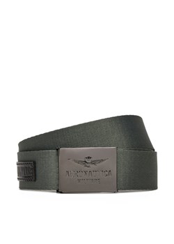 Aeronautica Militare Pasek Męski 251CI299CT3209 Zielony ze sklepu MODIVO w kategorii Paski męskie - zdjęcie 181168905