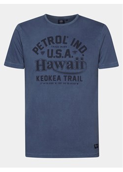 Petrol Industries T-Shirt M-1040-TSR606 Niebieski Regular Fit ze sklepu MODIVO w kategorii T-shirty męskie - zdjęcie 181168997