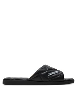 LOVE MOSCHINO Klapki JA28072G1IIE0000 Czarny ze sklepu MODIVO w kategorii Klapki damskie - zdjęcie 181169019
