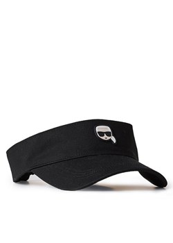 KARL LAGERFELD Daszek 231W3402 Czarny ze sklepu MODIVO w kategorii Czapki z daszkiem damskie - zdjęcie 181169165