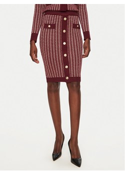 Fracomina Spódnica ołówkowa FS24WG4004K536F8 Bordowy Slim Fit ze sklepu MODIVO w kategorii Spódnice - zdjęcie 181169166