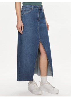 Lee Spódnica jeansowa 112349007 Niebieski Loose Fit ze sklepu MODIVO w kategorii Spódnice - zdjęcie 181169225