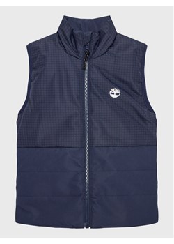Timberland Kamizelka T26585 D Granatowy Regular Fit ze sklepu MODIVO w kategorii Kamizelki męskie - zdjęcie 181169315