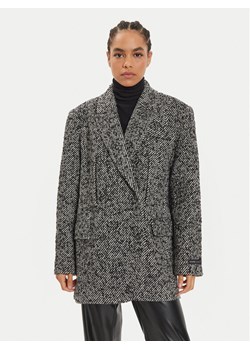 Herskind Płaszcz wełniany Villi 5386146 Szary Regular Fit ze sklepu MODIVO w kategorii Płaszcze damskie - zdjęcie 181169375