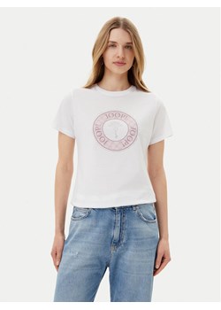 JOOP! T-Shirt 58 252JE58Tolu 30046238 Biały Slim Fit - id: 0000305192707 - marki Joop! - 181169409 JOOP! T-Shirt 58 252JE58Tolu 30046238 Biały Slim Fit ze sklepu MODIVO w kategorii Bluzki damskie - zdjęcie 181169409