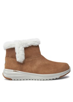 Skechers Botki On-the-GO Stellar 144775 Brązowy ze sklepu MODIVO w kategorii Botki - zdjęcie 181169525