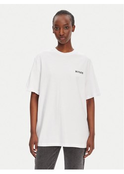 ROTATE T-Shirt 112445400 Biały Oversize ze sklepu MODIVO w kategorii Bluzki damskie - zdjęcie 181169598