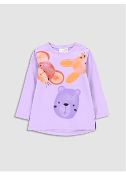 Coccodrillo Bluzka WC3143101RPN Fioletowy Regular Fit ze sklepu MODIVO w kategorii Kaftaniki i bluzki - zdjęcie 181169658
