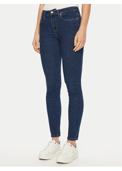 Tommy Hilfiger Jeansy Como WW0WW43727 Granatowy Skinny Fit ze sklepu MODIVO w kategorii Jeansy damskie - zdjęcie 181169675