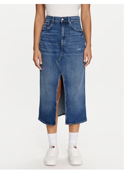 Tommy Jeans Spódnica jeansowa Claire DW0DW18225 Niebieski Regular Fit ze sklepu MODIVO w kategorii Spódnice - zdjęcie 181169867