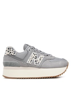 New Balance Sneakersy WL574ZDB Szary ze sklepu MODIVO w kategorii Buty sportowe damskie - zdjęcie 181169868