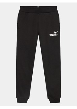 Puma Spodnie dresowe Ess 587038 Czarny Regular Fit ze sklepu MODIVO w kategorii Spodnie chłopięce - zdjęcie 181169889