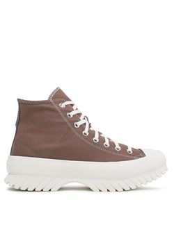 Converse Trampki Chuck Taylor All Star Lugged 2.0 Hi A03808C Brązowy ze sklepu MODIVO w kategorii Trampki męskie - zdjęcie 181169957