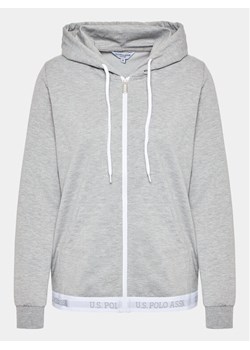 U.S. Polo Assn. Bluza Lounge 16599 Szary Regular Fit ze sklepu MODIVO w kategorii Bluzy damskie - zdjęcie 181170079