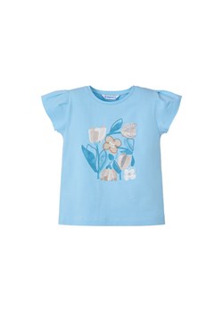 Mayoral T-Shirt 3015 Błękitny Regular Fit ze sklepu MODIVO w kategorii Bluzki dziewczęce - zdjęcie 181170176