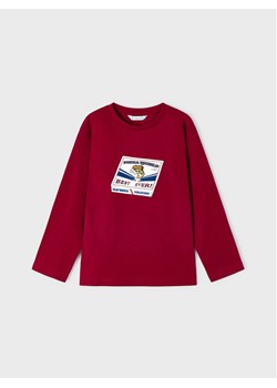Mayoral Bluzka 4.025 Czerwony Regular Fit ze sklepu MODIVO w kategorii T-shirty chłopięce - zdjęcie 181170246