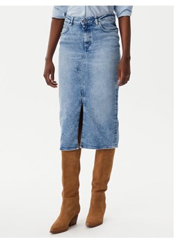 Mustang Spódnica jeansowa Eureka 1016225 Niebieski Slim Fit ze sklepu MODIVO w kategorii Spódnice - zdjęcie 181170287