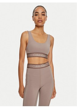 Calvin Klein Performance Biustonosz sportowy 00GWF4K115 Beżowy ze sklepu MODIVO w kategorii Biustonosze - zdjęcie 181170319