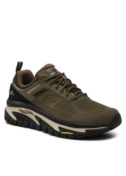 Skechers Trekkingi Recon 237333/OLBK Khaki ze sklepu MODIVO w kategorii Buty sportowe męskie - zdjęcie 181170367