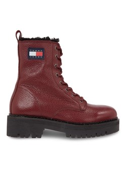 Tommy Jeans Botki Tjw Urban Tumbled Ltr Wl EN0EN02317 Brązowy ze sklepu MODIVO w kategorii Workery damskie - zdjęcie 181170489