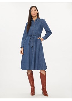 United Colors Of Benetton Sukienka jeansowa 4RZKDV07A Niebieski Regular Fit ze sklepu MODIVO w kategorii Sukienki - zdjęcie 181170567