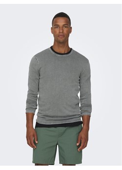 Only & Sons Sweter 22006806 Szary Regular Fit ze sklepu MODIVO w kategorii Swetry męskie - zdjęcie 181170588