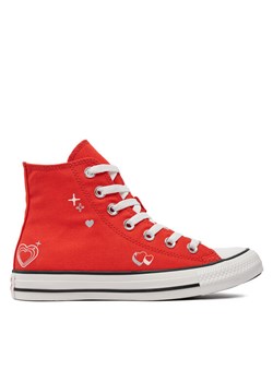 Converse Trampki Chuck Taylor All Star Y2K Heart A09117C Czerwony ze sklepu MODIVO w kategorii Trampki damskie - zdjęcie 181170666