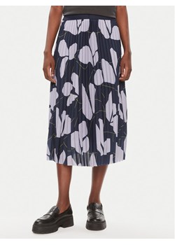 Tamaris Apparel Spódnica plisowana Capoliveri TAW0531 Granatowy Regular Fit ze sklepu MODIVO w kategorii Spódnice - zdjęcie 181170876