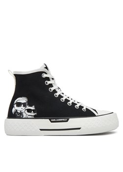 KARL LAGERFELD Trampki KL60654T Czarny ze sklepu MODIVO w kategorii Trampki damskie - zdjęcie 181170946
