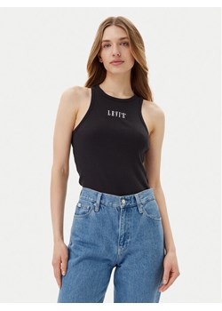 Levi's® Top Gemini A9415-0005 Czarny Slim Fit ze sklepu MODIVO w kategorii Bluzki damskie - zdjęcie 181171078