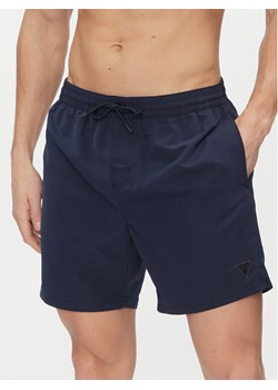 Guess Szorty kąpielowe F4GT01 WG282 Granatowy Regular Fit ze sklepu MODIVO w kategorii Kąpielówki - zdjęcie 181171107