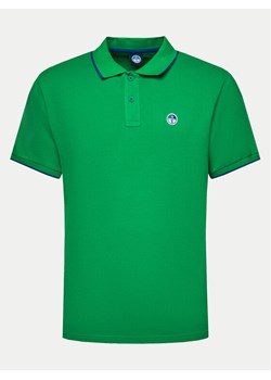 North Sails Polo 692452 Zielony Regular Fit ze sklepu MODIVO w kategorii T-shirty męskie - zdjęcie 181171146