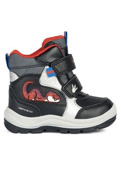 Geox Śniegowce B Flanfil Boy B Abx B363VA 054FU C0245 M Czarny - id: 0000302559947 - marki Geox - 181171288 Geox Śniegowce B Flanfil Boy B Abx B363VA 054FU C0245 M Czarny ze sklepu MODIVO w kategorii Buty zimowe dziecięce - zdjęcie 181171288