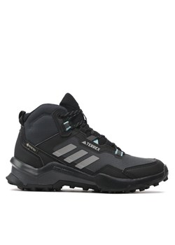 adidas Trekkingi Terrex AX4 Mid GORE-TEX Hiking Shoes HQ1049 Szary ze sklepu MODIVO w kategorii Buty trekkingowe damskie - zdjęcie 181171335