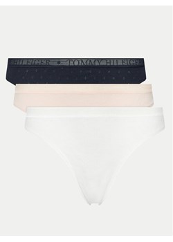Tommy Hilfiger Komplet 3 par fig klasycznych UW0UW05284 Kolorowy ze sklepu MODIVO w kategorii Majtki damskie - zdjęcie 181171336