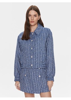 Custommade Kurtka przejściowa Frances 999830881 Niebieski Relaxed Fit ze sklepu MODIVO w kategorii Kurtki damskie - zdjęcie 181171385