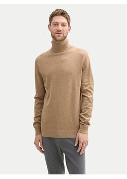 Tom Tailor Golf 1042456 Beżowy Regular Fit ze sklepu MODIVO w kategorii Swetry męskie - zdjęcie 181171628