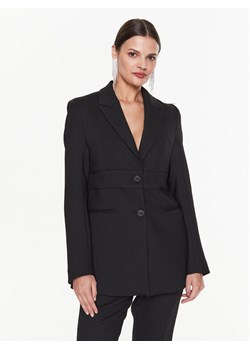 Remain Marynarka Heavy Suiting RM2124 Czarny Slim Fit ze sklepu MODIVO w kategorii Marynarki damskie - zdjęcie 181171698