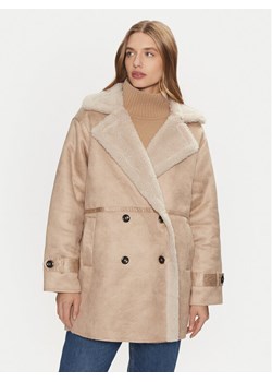 ONLY Kożuch Ylva 15322402 Beżowy Regular Fit ze sklepu MODIVO w kategorii Kożuchy - zdjęcie 181171815