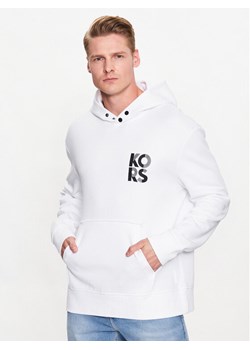 Michael Kors Bluza CS351G75MF Biały Regular Fit ze sklepu MODIVO w kategorii Bluzy męskie - zdjęcie 181171969